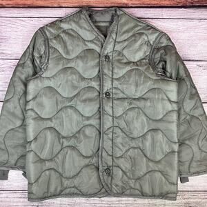 Vintage US Military Green M65 Field Liner Jacket